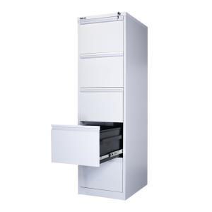 Customized Kd Structure 5 Drawer Metal Filing Cabinet ISO14001 Certified