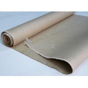 Abrasion Resistant Vermiculite Coated Fiberglass Fabric For Removable Insulation