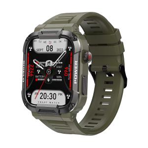 MK66 Men Smart Watch Outdoor Sport Fitness Tracker With BT Call 400mAh Big