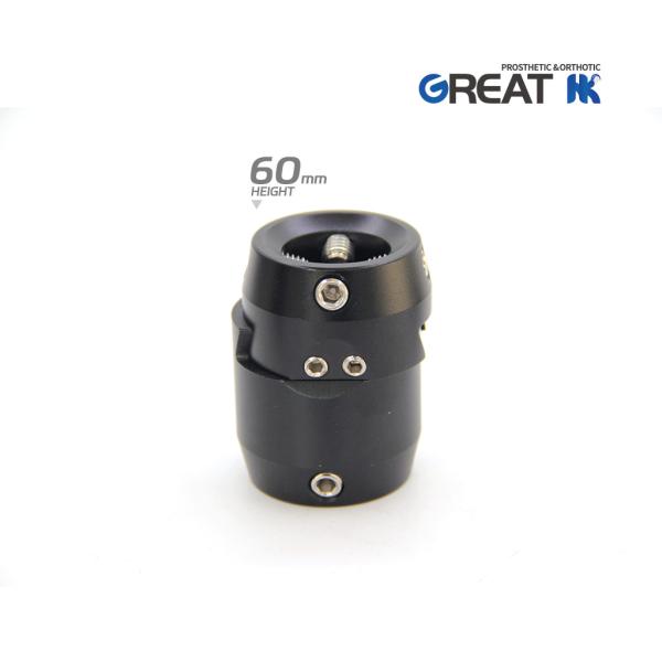 Buy Light Weight Aluminum Prosthetic Double Head Sliding Adaptor 60mm at wholesale prices