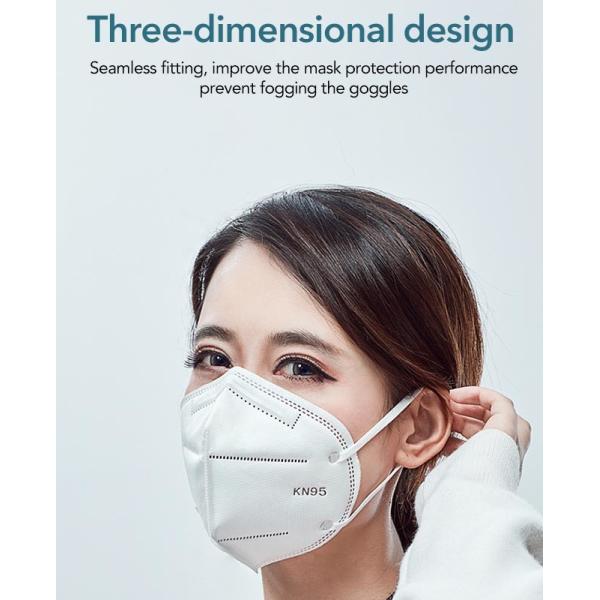 Ant Virus KN95 Face Mask Surgical Disposable 3 Ply Dust Mask Anti Static