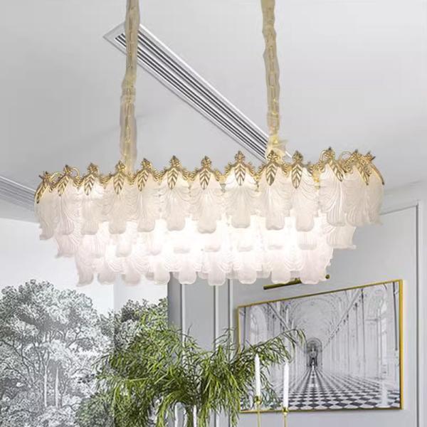 Buy Stylish And Innovative Design Glass Pendant Chandelier AC 110 - 250V at wholesale prices