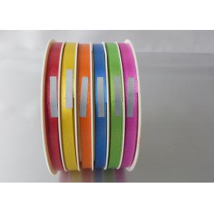 4 / 6 channel wrapping ribbon Roll 5mm , 10mm width for products packing