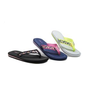 Custom Rubber Ladies Rubber Slipper EVA Classic Flip Flops For Woman