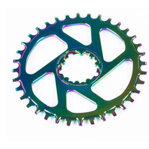 Aluminum Alloy Mountain Road Bicycle GXP Crank Rings Dazzle Colour