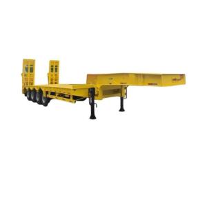 Performance 120t Load Capacity Van-type Low Bed Gooseneck Removeable/Lowflat