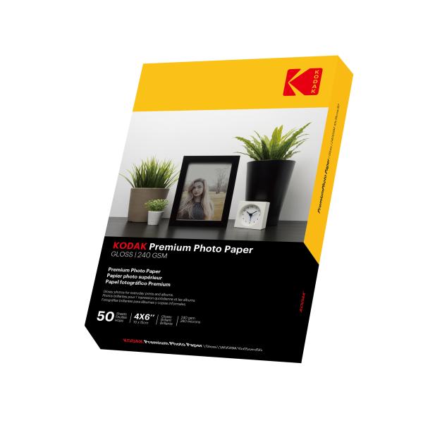 Buy Glossy RC Kodak Inkjet Photo Paper Instant Dry 100% Waterproof 280gsm No Disformation at wholesale prices