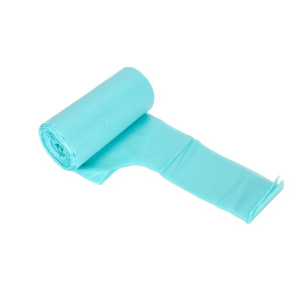 Recycled Materials PE Plastic Star Seal Trash Bags On Roll For Eco Friendly