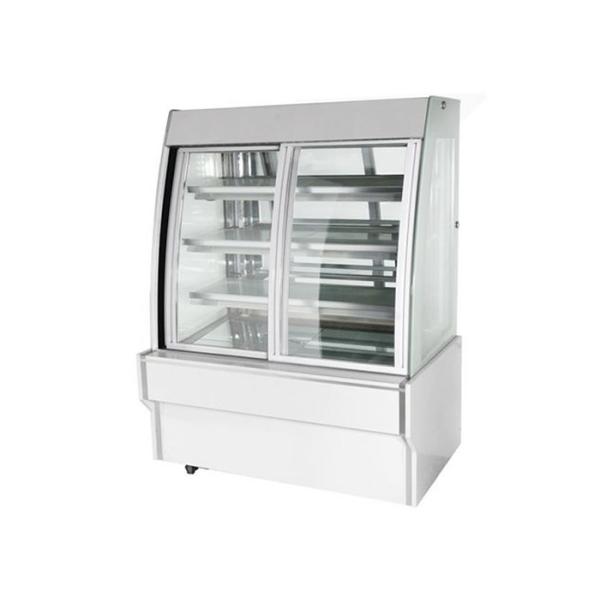 Single Temperature Upright Cake Chiller Commercial Bakery Showcase Counter