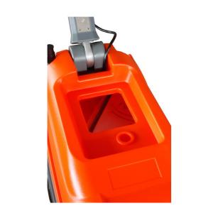 Eco Friendly Floor Scrubber Dryer Machine With Brush / USA Rubber Blade