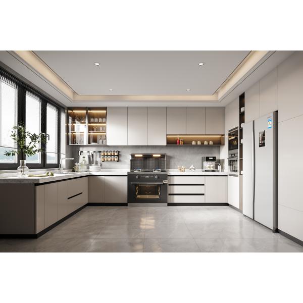 Cabinets Kitchen Furniture Modern Lacquer Finish Kitchen Cabinet Designs