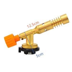 Brass Plastic Portable 1300C Gas Heating Torch Flamethrower