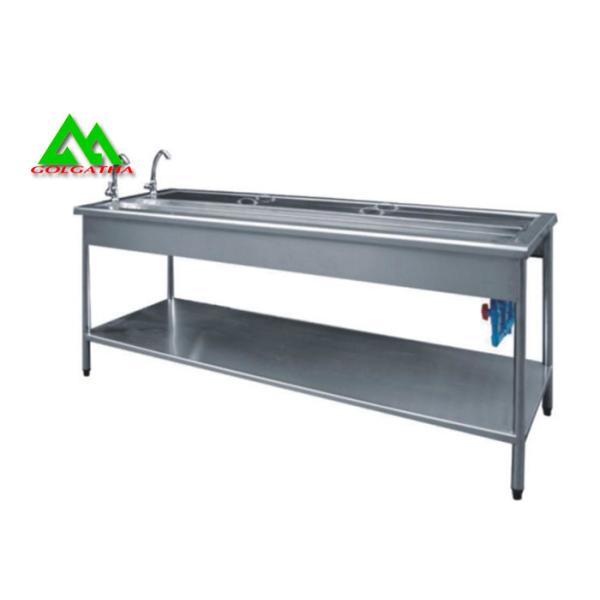 Floor Mounted Hospital Ward Equipment Cleaning Tank Furniture Abrasion Resistance