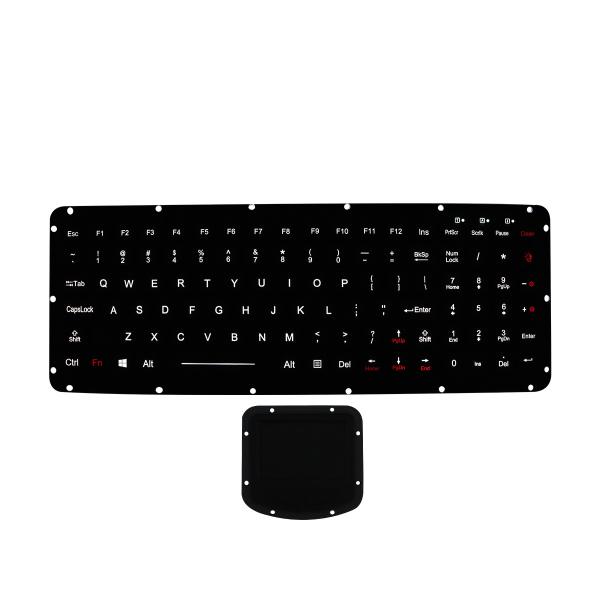 Buy 400DPI Resolutions Silicone Industrial Keyboard Backlight With Touchpad at wholesale prices