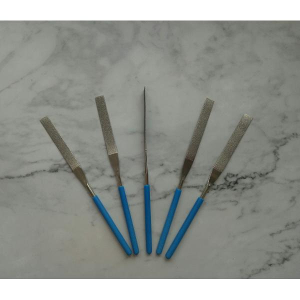 Buy Durable Standard Electroplated Diamond Files Length Of Diamond Coating 70mm at wholesale prices