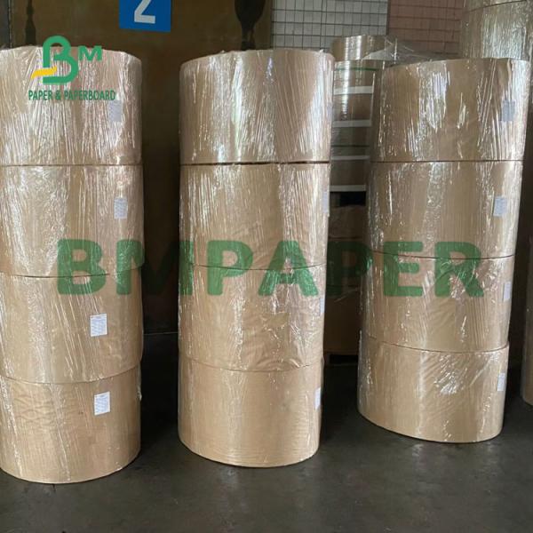 300g + 15g PE Coating Food Grade Wrapping Brown Kraft Paper For Packaging Food Grade Brown Kraft Wrapping Paper Roll 300g + 15g PE Coating For Packaging