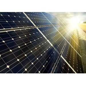 60P Monocrystalline Silicon Solar Panels 18.5 % Cell Efficiency TUV Standard