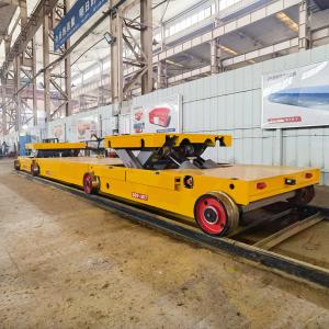 Quality Automatic 30T Rail Transfer Trolley Industrial Handling Tool for sale