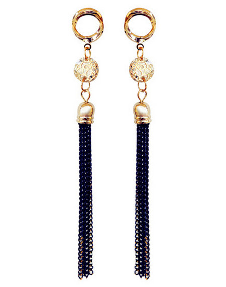 Buy Blooming roses tassels wrapped hollow circle female exaggerated at wholesale prices