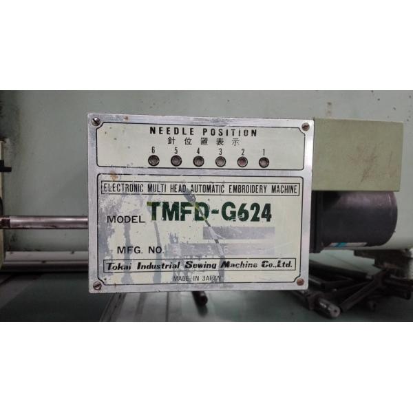 Six Needles Tajima 2Nd Hand Embroidery Machine With CE Certificate