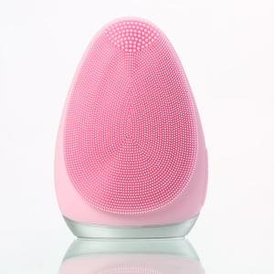 China 60HZ Electric Silicone Face Scrubber IPX7 Waterpoof Silicone Exfoliating Brush on sale