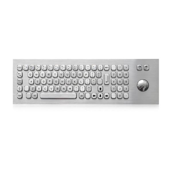 Buy 81 Keys Vandal Resistant Keyboard 800DPI With Optical Trackball at wholesale prices