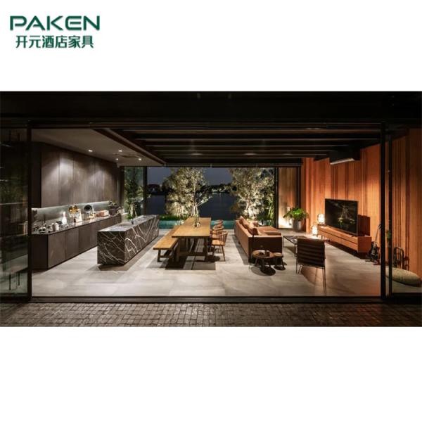 Marble And Wooden Style Customize Modern Villa Furniture Living Room Furniture