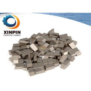 Long Lifespan Saw Blade Tips , Industrial Tungsten Carbide Tool Tips