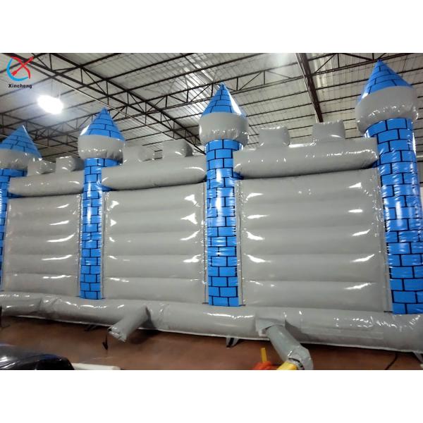 Factory Inflatable Playground Inflatable Snow White Castle With Double Slides