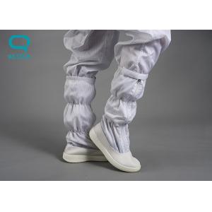 0.5cm Grid Safety Cleanroom ESD Shoes Electronic Factor