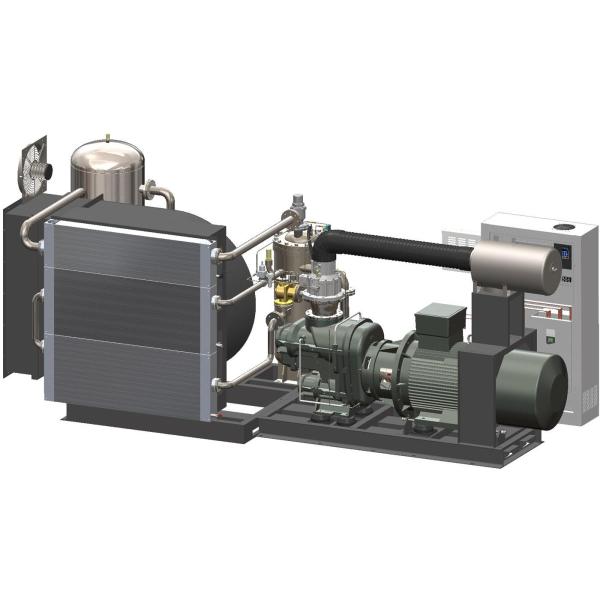 Skid Mounted 2040 M³/H High Pressure Screw Air Compressor