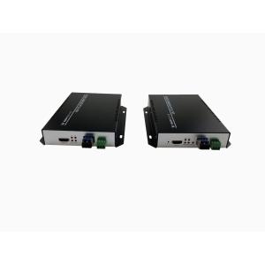 4k CCTV video transmitter hdmi to fibre converter , Simplex Fiber hdmi tv