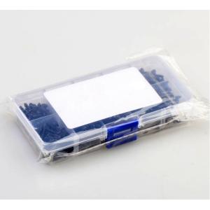 ALLOY Natural Colour 450pcs M3 Carbon Steel Black PA Cross Pan Head Round Head