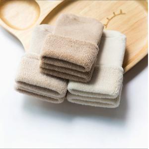 Newborn infant winter baby socks thick and warm organic cotton baby socks