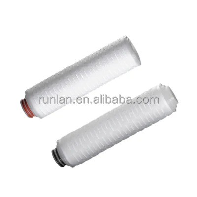 Buy 500L/Hour PP Pleated Filter Cartridge 10" OD 69mm for Wide Range of Applications at wholesale prices