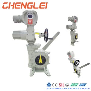 30N.M Torque Electric Valve Actuator with Profibus/Modbus and CE/RoHS Certificat