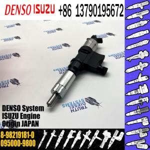 High Quality Common Rail Injector 095000-9800 Diesel Pump Injector 8-98219181-0