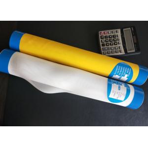 Plain Weave Monofilament Polyester Mesh , Screen Printing Mesh Material 64T