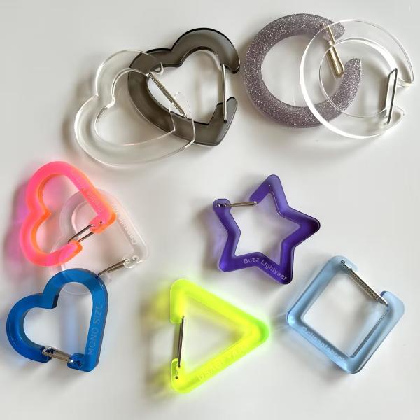 Buy key chain hanger acrylic clear hanger ins hanger at wholesale prices
