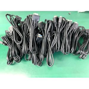 Custom D Sub Cable 13W3 Power Connector Shielded DB9 DB15 Male To Female Cable