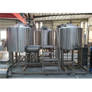 Commercial 15000L Large Scale Brewery Equipment PLC Control System