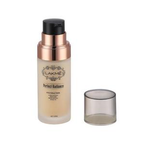 Reusable Makeup Cosmetic Packaging Glass Foundation Bottle Luxury Cosmetic