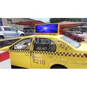 Quality 192*64dot Screen Resolution Car LED Sign Display for Asynchronous Control and 96*32 Cm Drive Mode for sale