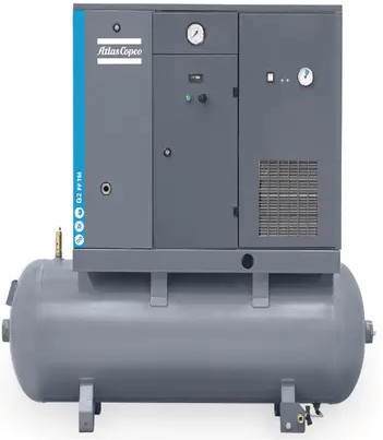 Buy Lubricated Rotary Screw Aluminum Alloy Atlas G Series Air Compressor G2 at wholesale prices