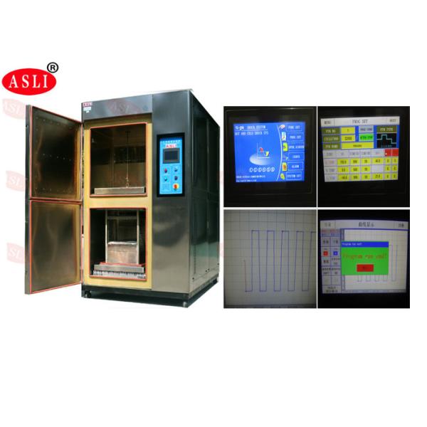Buy 2 - Zone Temperature Thermal Shock Cycling Test Equipment Machine Chamber at wholesale prices