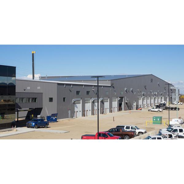 Buy Concrete Foundation Prefab Metal Warehouse Building Storage Facility at wholesale prices