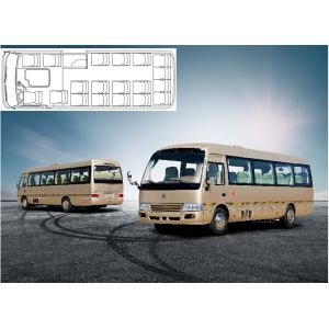 EURO 2 RHD 23 Seater Minibus ISUZU Engine Electric Passenger Bus
