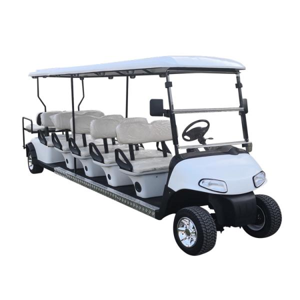 Buy 10 Seats Golf Buggy Road Ready Golf Cart All Terrain With Large Storage Space for club hotel at wholesale prices