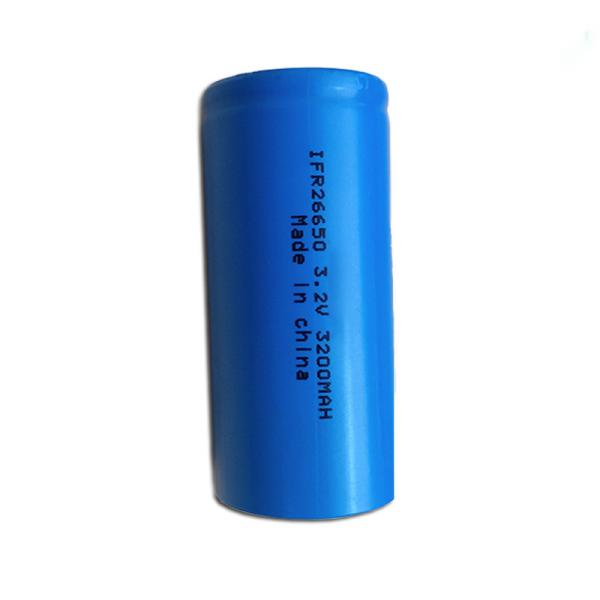 Lithium Iron 3200mAh 3.2 Volt Rechargeable 26650 Batteries