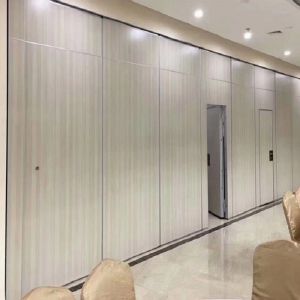 Office Acoustic Room Movable Partition Walls / Conference Hall Sliding Folding